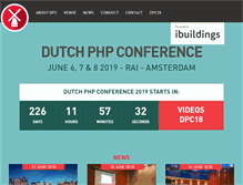 Tablet Screenshot of phpconference.nl