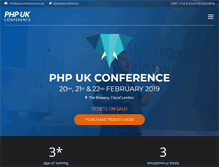 Tablet Screenshot of phpconference.co.uk